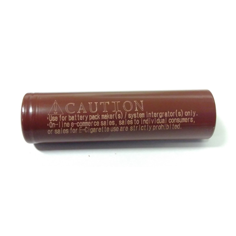 LG INR18650-HG2 3000mAh - 20A (Med varningstext)