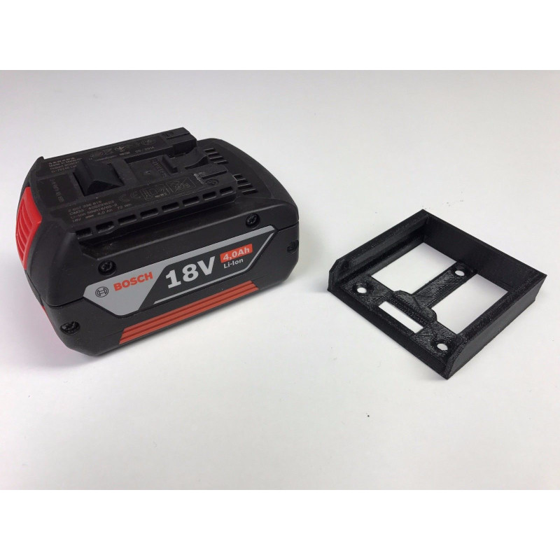Batterihållare för Bosch 18v