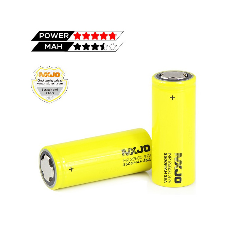 MXJO IMR26650F 3500mAh 35A 3.7V