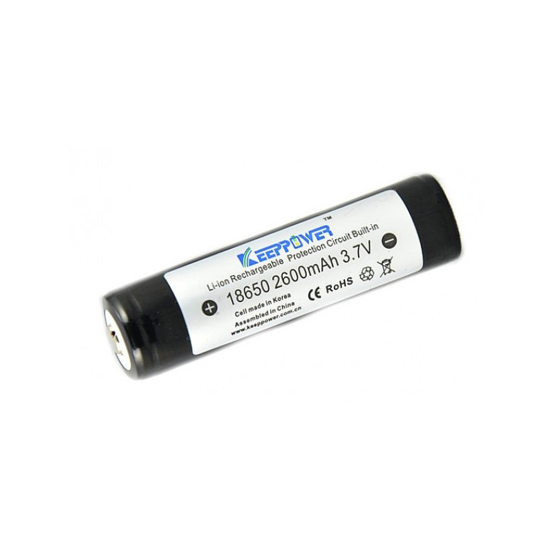 KeepPower 18650 - 2600mAh