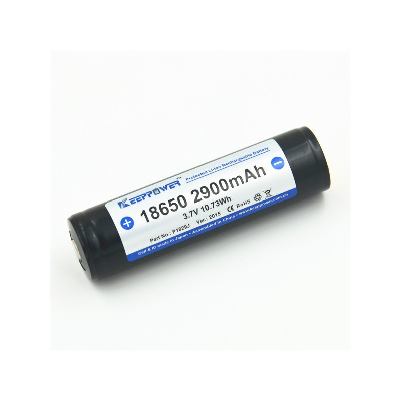 KeepPower 18650 2900mAh - 10A