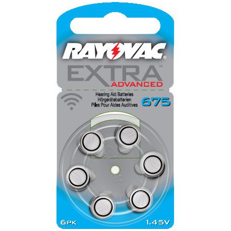 Rayovac Extra Advanced 675 BLÅ